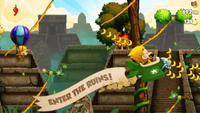 Скриншот приложения Benji Bananas HD - №5