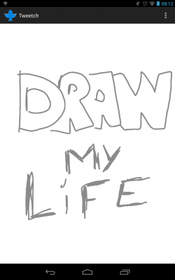 Скриншот приложения Tweetch: Draw your life - №1