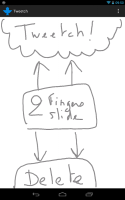 Скриншот приложения Tweetch: Draw your life - №3