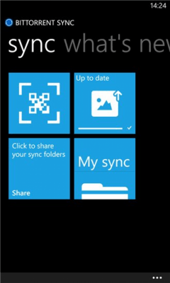 Скриншот приложения BitTorrent Sync - №1