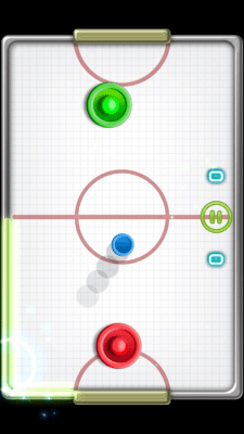 Скриншот приложения Glow Hockey 2L - №4