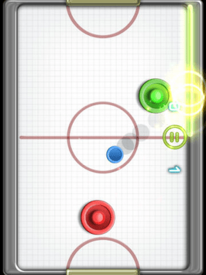 Скриншот приложения Glow Hockey 2 HD FREE - №1