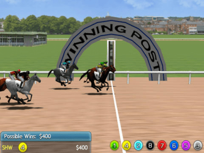Скриншот приложения Virtual Horse Racing 3D HD FREE - №2
