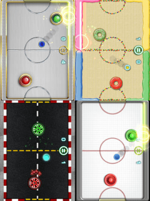 Скриншот приложения Glow Hockey 2 HD - №2