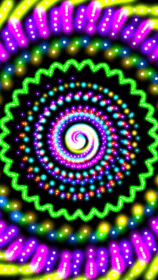 Скриншот приложения Glow Spin Art - №4