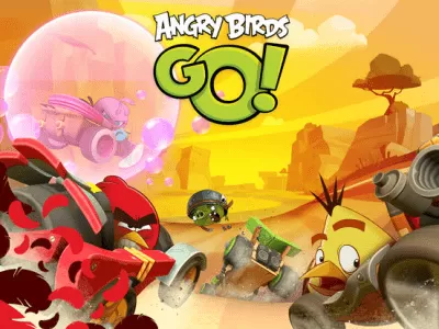 Скриншот приложения Angry Birds Go! - №1