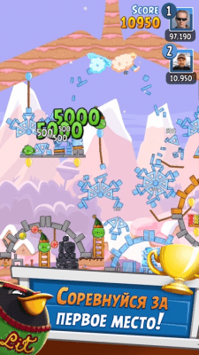 Скриншот приложения Angry Birds Friends - №2