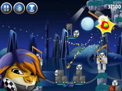 Скриншот приложения Angry Birds Star Wars II - №5