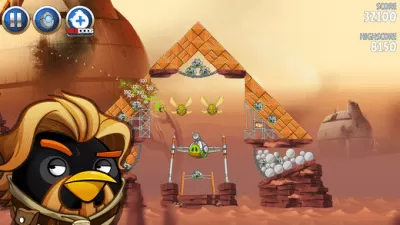 Скриншот приложения Angry Birds Star Wars II - №8