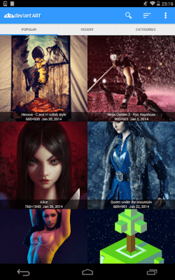 Скриншот приложения Галерея DeviantART - №7