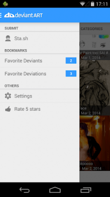 Скриншот приложения Галерея DeviantART - №12
