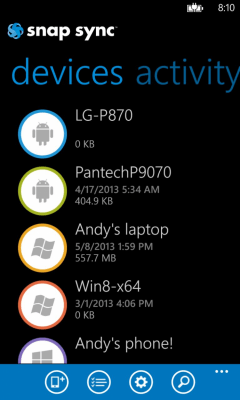 Скриншот приложения Sync - №6
