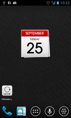 Скриншот приложения Calendar uccw skin - №2