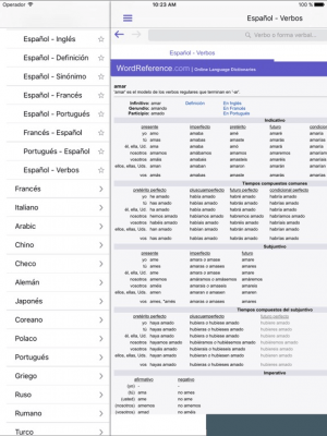 Скриншот приложения WordReference Dictionary - №1