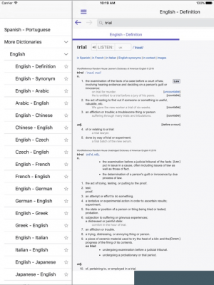Скриншот приложения WordReference Dictionary - №7