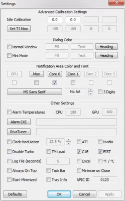 Скриншот приложения Real Temp - №4
