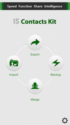 Скриншот приложения Contacts Backup - IS Contacts Kit - №5