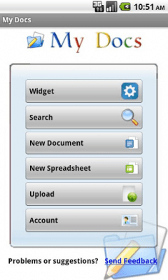 Скриншот приложения My Docs - Google Docs - №4