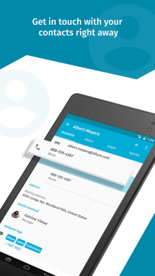Скриншот приложения Zoho ContactManager - №3