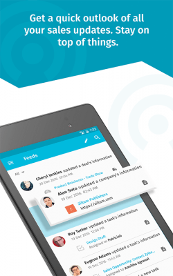 Скриншот приложения Zoho ContactManager - №4