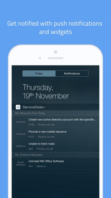 Скриншот приложения ServiceDesk Plus - №4