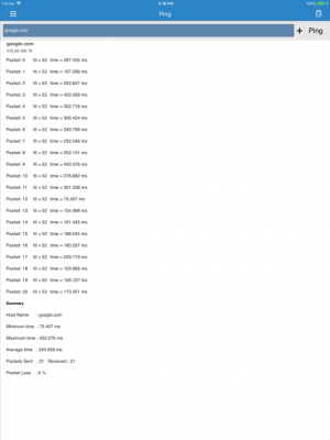 Скриншот приложения ManageEngine Ping Tool - №9