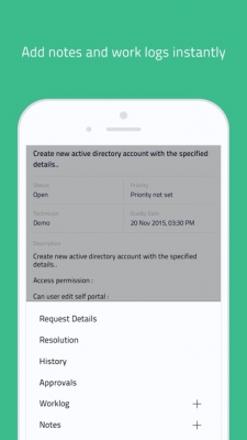 Скриншот приложения ServiceDesk Plus MSP - №3