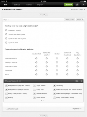Скриншот приложения Zoho Survey - №4