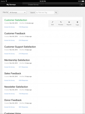 Скриншот приложения Zoho Survey - №5