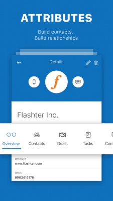 Скриншот приложения Zoho Contact Manager - №3
