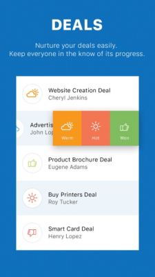 Скриншот приложения Zoho Contact Manager - №4