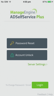 Скриншот приложения ManageEngine ADSelfService Plus - №6