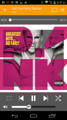 Скриншот приложения abMusic - №5