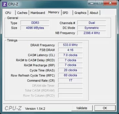 Скриншот приложения CPU-Z Portable - №2