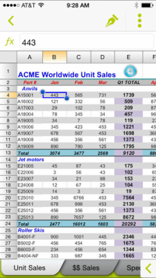 Скриншот приложения Documents To Go - for BES12 - №3