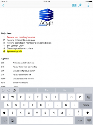 Скриншот приложения Documents To Go Premium - Office Suite - №5