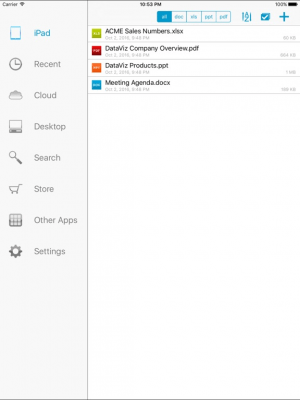 Скриншот приложения Documents To Go Premium - Office Suite - №6