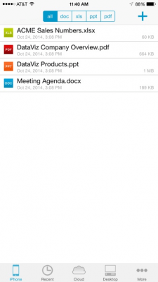 Скриншот приложения Documents To Go Premium - Office Suite - №8