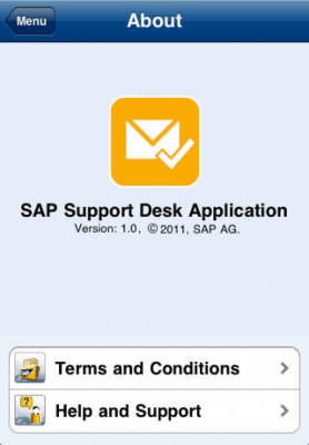 Скриншот приложения SAP Support Desk - №1