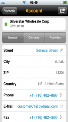 Скриншот приложения SAP Business ByDesign - №4