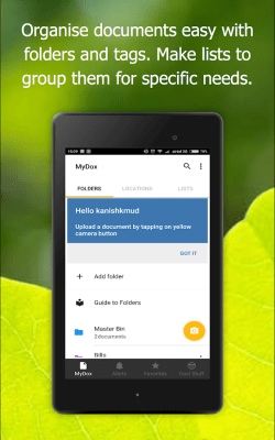 Скриншот приложения allDox - documents organized - №8