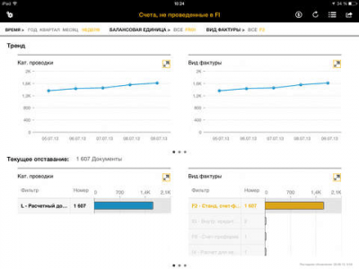 Скриншот приложения SAP Business Process Analytics - №3