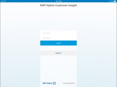 Скриншот приложения SAP Customer Insight for iPad - №1