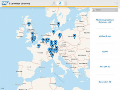 Скриншот приложения SAP Customer Journey - №3