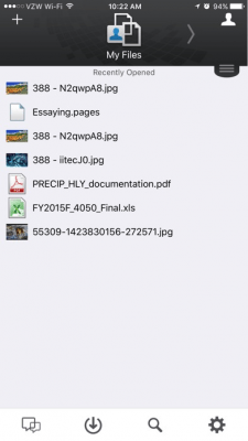 Скриншот приложения Micro Focus Filr - №3