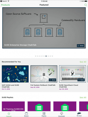 Скриншот приложения SUSE to Go - №4