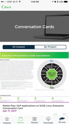 Скриншот приложения SUSE to Go - №6