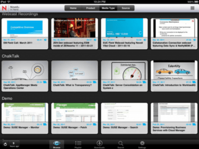 Скриншот приложения Novell in Hand for the iPad - №2