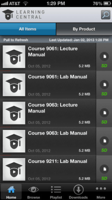 Скриншот приложения LearningCentral - №5