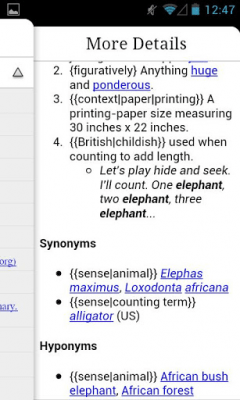 Скриншот приложения Multiple Dictionary - OwlDic - №6